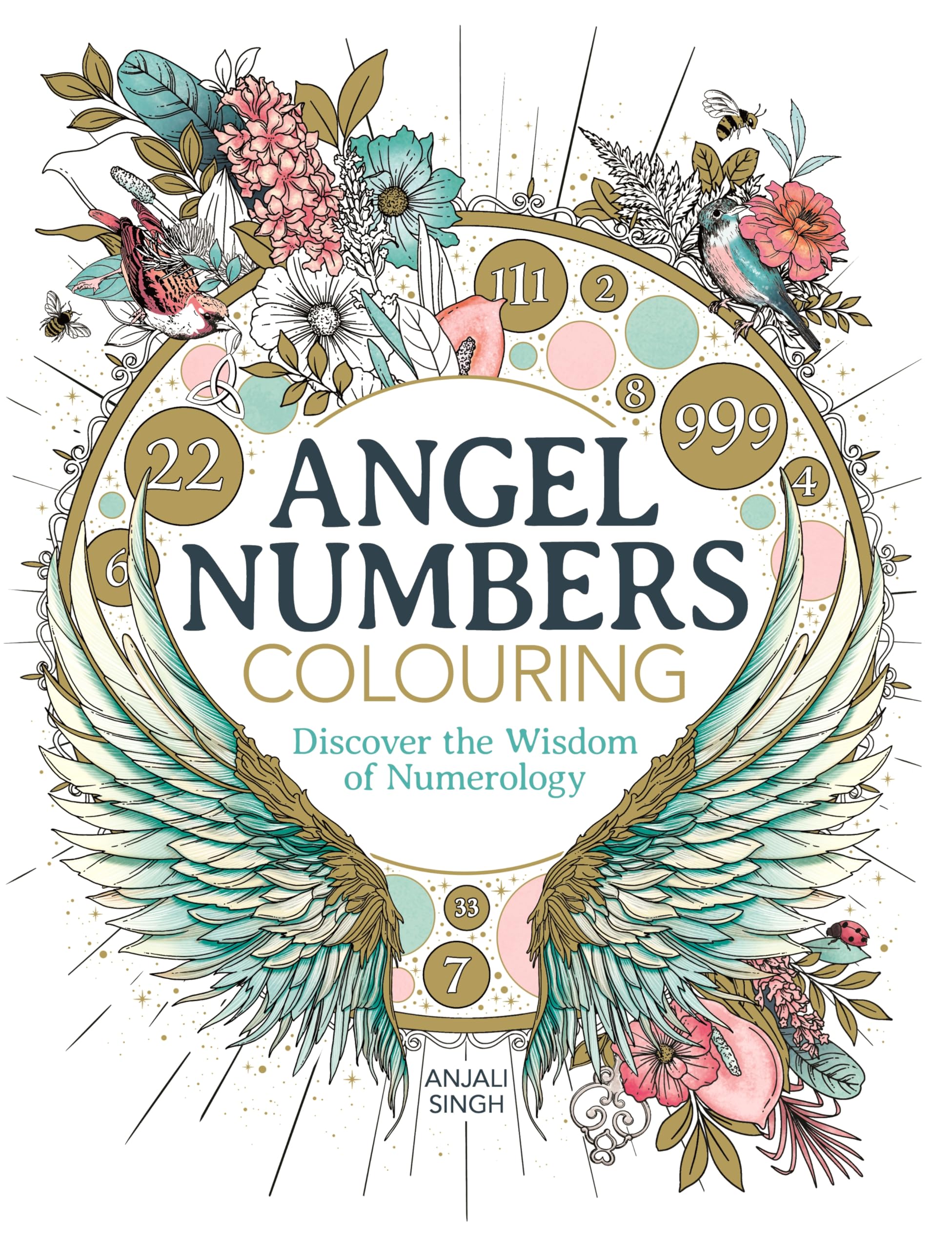 ‏Angel Numbers Coloring Book