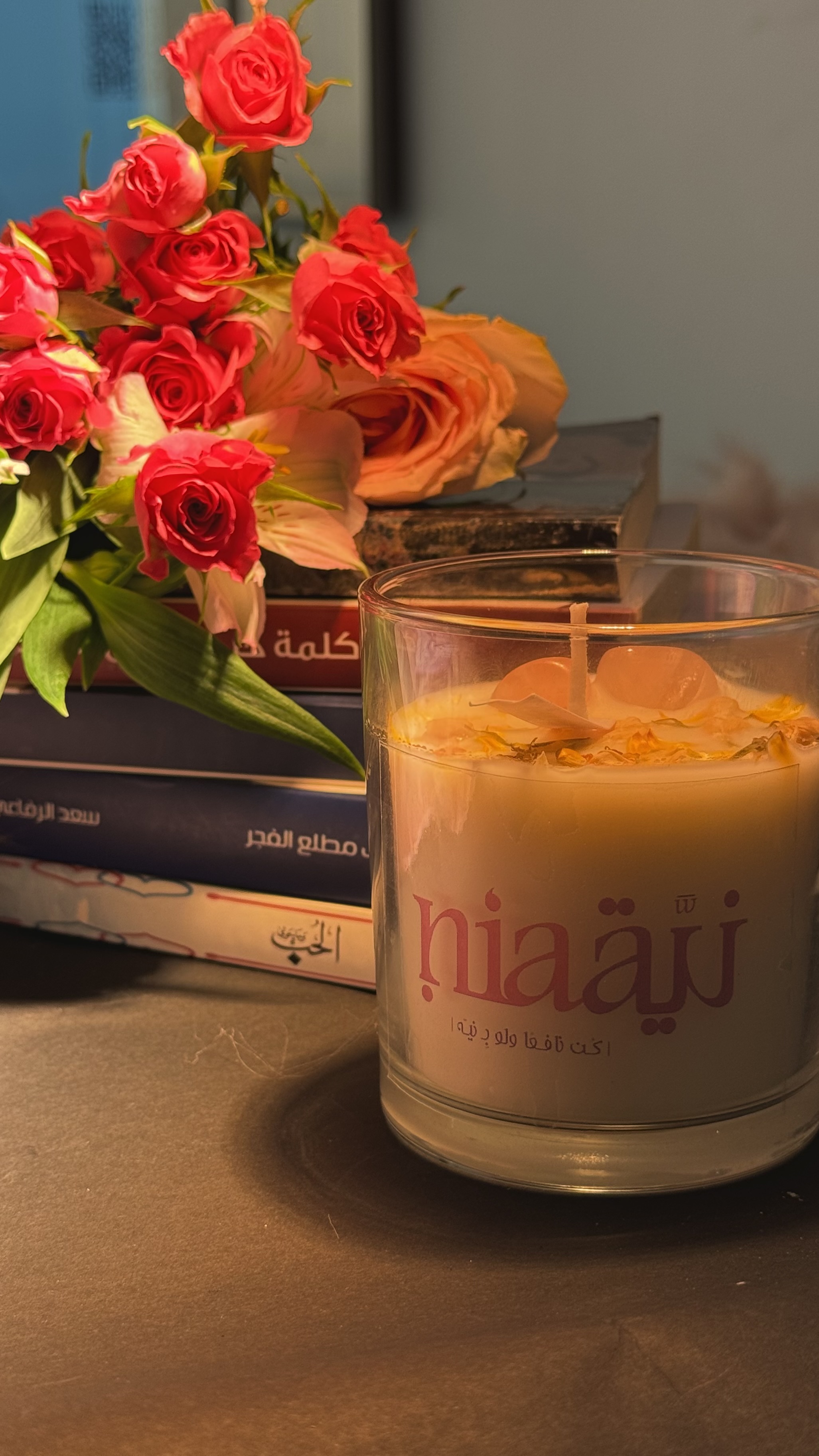 شمعة ليمون جراس (عشبة الليمون) | Lemongrass Candle